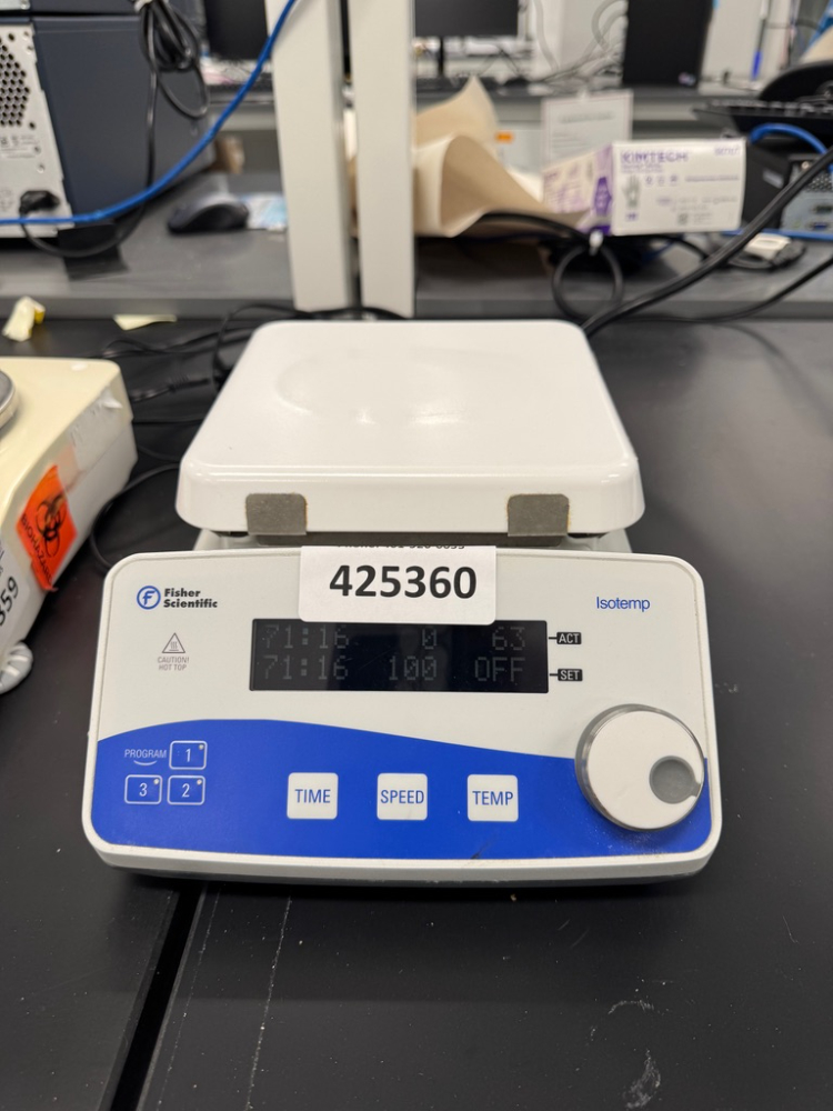 Image of Fisher Scientific Isotemp Digital Hotplate Stirrer